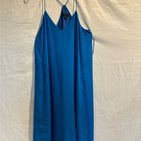 J.Crew Blue Sleeveless Dress - Picture 2 of 8